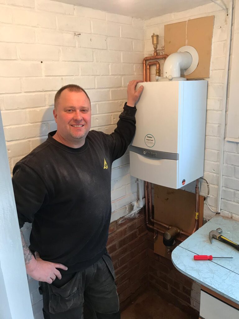 Removal of a 40 year old boiler - DAW GAS SERVICES